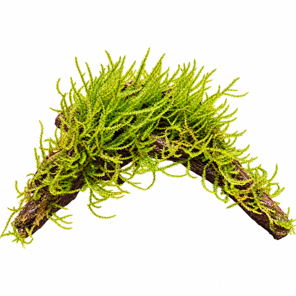 Weeping Moss Grown on Bog Wood (Vesicularia ferriei)